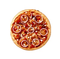 Buffalo Spicy Chicken Pizza